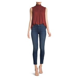 Frame Le High Skinny Crop Jeans